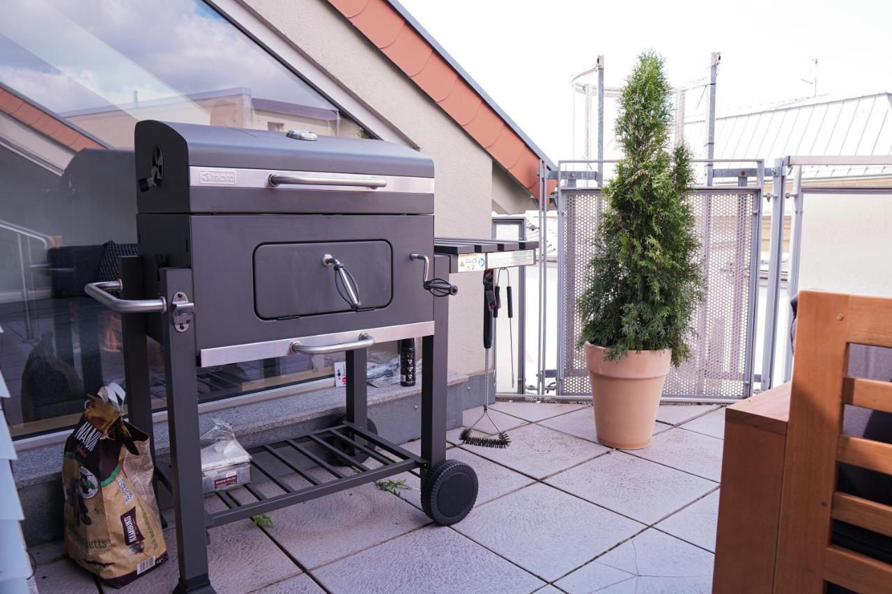 Fullhouse - Halle - Ab7 Rooftop - Bbq Grill - Elevator - Balcony Extérieur photo